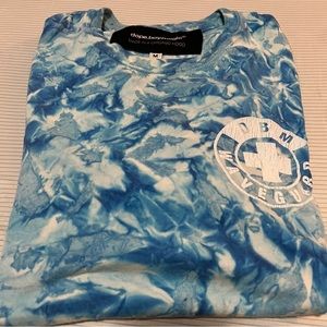 Dope.Boy.Magic Tye Dye shirt. Blue M